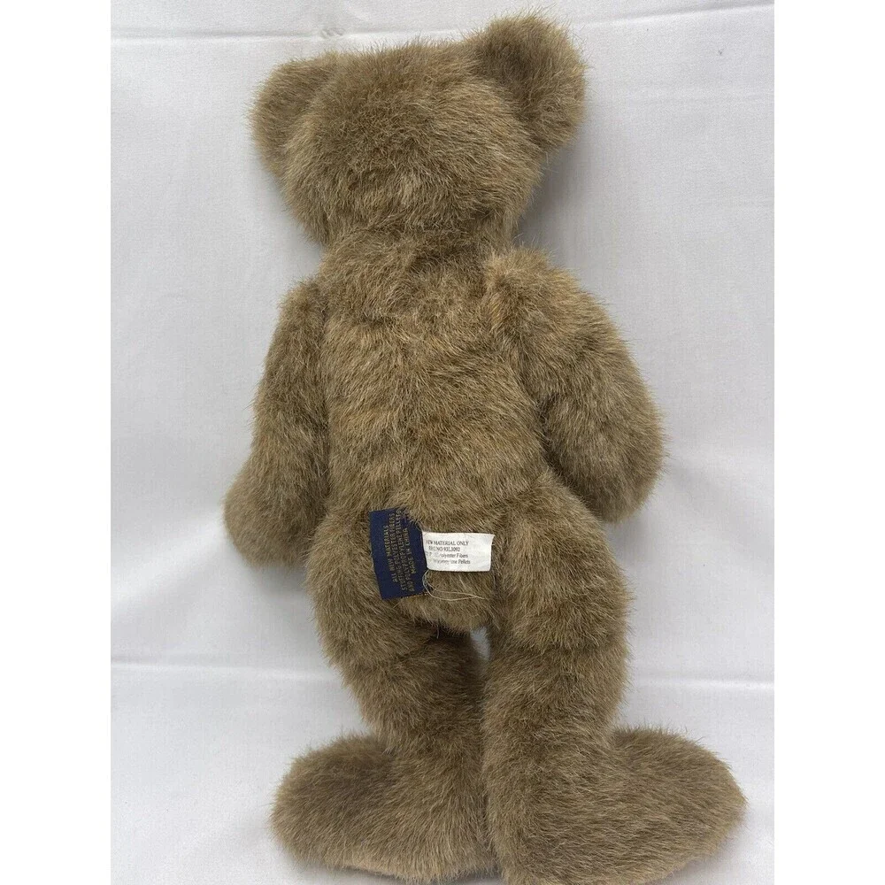 Boyd's Teddy Bear 13” Floral Bow Pink Heart on Foot Plush Stuffed Animal Toy